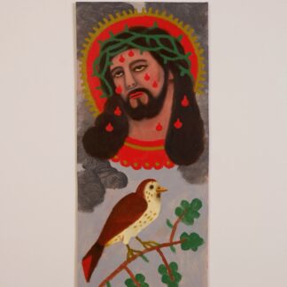 Christ and bird